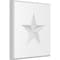 Ekena Millwork Standard Sedgwick Star Rosette With Rounded Edge, 8"W x 8"H x 3/4"P ROSP080X080X075SDG08 - alternate 1